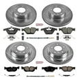 thumbnail image 3 of PowerStop Front and Rear Z23 Evolution Sport Carbon-Fiber Ceramic Brake Pad and Drilled & Slotted Rotor Kit Fits: BMW Select Models K6072, 3 of 10