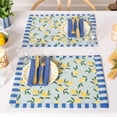 thumbnail image 3 of Furn Lemon Placemat (Pack of 4), 3 of 4