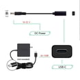 thumbnail image 4 of Cable tipo C USB-C hembra a DC de 5,5 x 2,1 mm de alimentación PD de 65 W, 4 of 8