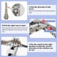 thumbnail image 4 of Speravity Kit de removedor de correa de reloj de Metal con 6 cierres adicionales, pasador de enlace, ajustador de de cambio de tamaño, Kits y herramientas de reparación de relojes, 4 of 6