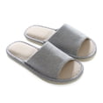 thumbnail image 2 of Abcelit Promotion!Linen Indoor Home Slippers For Men And Women Home Garden Household Commodities Slippers,C,S, 2 of 6