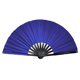 thumbnail image 2 of Gran de Abanico Tradicional Chino y Kung-Fu de 10 Pulgadas: Abanco de Bambú con Rayas de Colores para Danza, Artes Marciales y Representaciones Teatrales, Accesorio para Fiestas y Festivales., 2 of 5