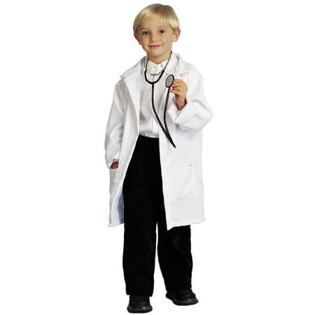 Doctor Mad Scientist White Lab Coat Boys Halloween Profession