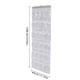 thumbnail image 4 of Bolsa de almacenamiento Organizador de zapatos de puerta no tejida 24 bolsillos Estante de almacenamiento para colgar en la puerta a prueba de polvo, Blanco Sweethay HA003055-02, 4 of 6