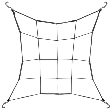 Delta Cargo Net for Bike Mounted Racks Nylon Hooks Fits Any Bicycle Rack