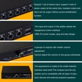thumbnail image 5 of LYNEPAUAIO B064 1 in 4 out Audio Signal Distributor Stereo Signal Source Audio Splitter Lossless Output USB 5V Powered 3.5mm Interface, 5 of 7