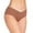 A-Brown, variant on HUITKMM Bamboo Underwear Women Women Solid Ice Silk Underwear Low Waist Briefs Pure Cotton Breathable Quick Drying Briefs