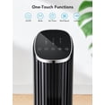 thumbnail image 6 of GoveeLife Black Tower Fan for Bedroom, Quiet Operation, Smart Control, 6 of 8