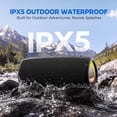 thumbnail image 3 of Portable Bluetooth Speaker,IPX5 Waterproof Wireless Speaker,20H Playtime & Colorful Lights,TWS Pairing,Outdoor Speakers for Beach/Camping/Travel Essentials/Halloween Music, 3 of 7