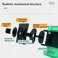 thumbnail image 5 of Mini Bank Money Box Retro Atm Rotating Password Cash Coins Saving Box Bank Safe Box Automatic Deposit Banknote Christmas Gift, 5 of 9