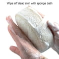 thumbnail image 4 of 2 uds esponja de baño de esponja de lufa, piel pelada, toalla de baño, guantes de baño de barro y bolas de baño, 4 of 6