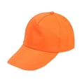 thumbnail image 2 of Womens Hats Baseball Caps Unisex Classic Baseball Cap Vintage Foldable Travel Men Women Dad Hat Plain Hats Orange by Baberdicy, 2 of 2