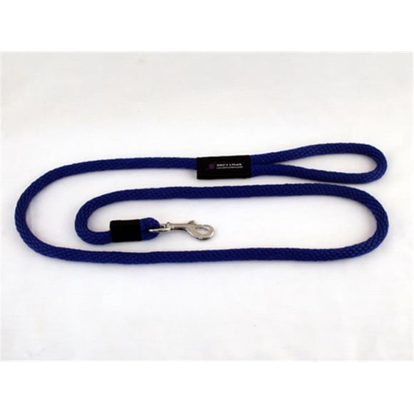 Dog Snap Leash 0.37 In. Diameter By 6 Ft. - Royal Blue