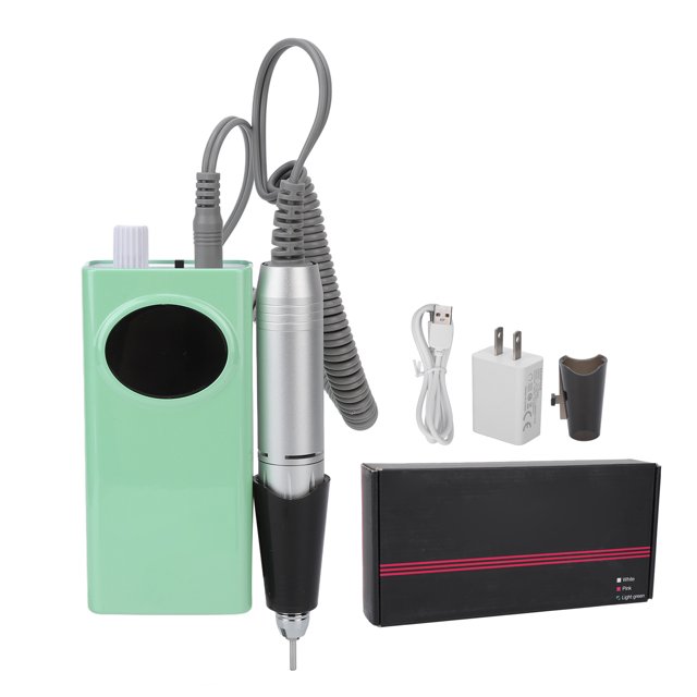 Rechargeable Perceuse à Ongles Électrique Professionnel Perceuse à Ongles Portable Électrique Lime à Ongles Nous Plug 100