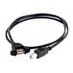 UPC: 0757120280682 | C2G Panel Mount Cable – USB cable – 2 ft
