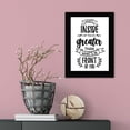 thumbnail image 5 of What's Inside of You Is Greater Than What's In Front of You, Black Frame 8x10 Decorative Wall Plaque (Full Color), 5 of 7
