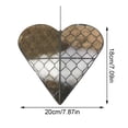 thumbnail image 3 of KoiLife Bird Nesting Material, Hummingbird Nesting Material, Alpaca Bird Nesting Heart, Alpaca Fiber Bird Nesting, Alpaca Wool for Bird Nesting 7 Inch Multicolor Handmade 3D Fiber Bird Nesting Heart, 3 of 6
