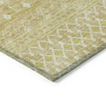 thumbnail image 4 of Addison Rugs Chantille Indoor/Outdoor Transitional Boho Gold Washable Round Rug, 8' x 8', 4 of 6