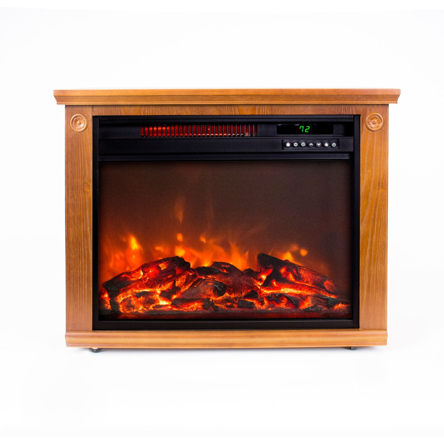Heat Surge Mini Glo Portable Electric, Heat Surge Electric Fireplace Remote