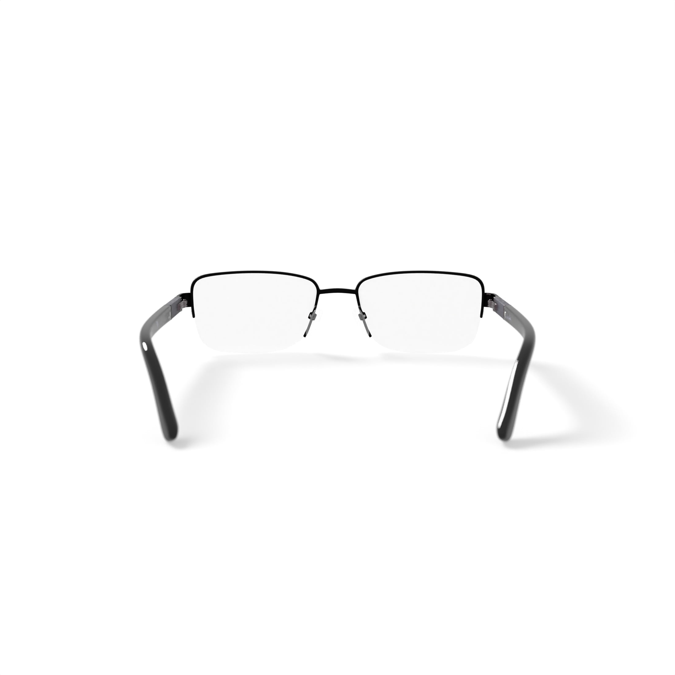 Pierre Cardin Men’s Rectangular Eyeglasses, PC6807, Matte Black, 54-18-140, with Case