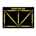 thumbnail image 1 of Football footstep training anti-slip floor mat C, 1 of 5