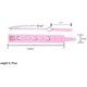 thumbnail image 2 of Furry Goth O-Ring Chain Punk Slave Leash Choker PU Rose Leather Collar Detachable Metal Collars Protect Neck for Women Men, 2 of 5
