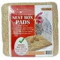 thumbnail image 3 of (2 pack) Pecking Order Chicken Nest Box Pads 10 Pack, Made with Great Lakes Aspen Excelsior Wood Fibers. Brown in color for a natural look., 3 of 9