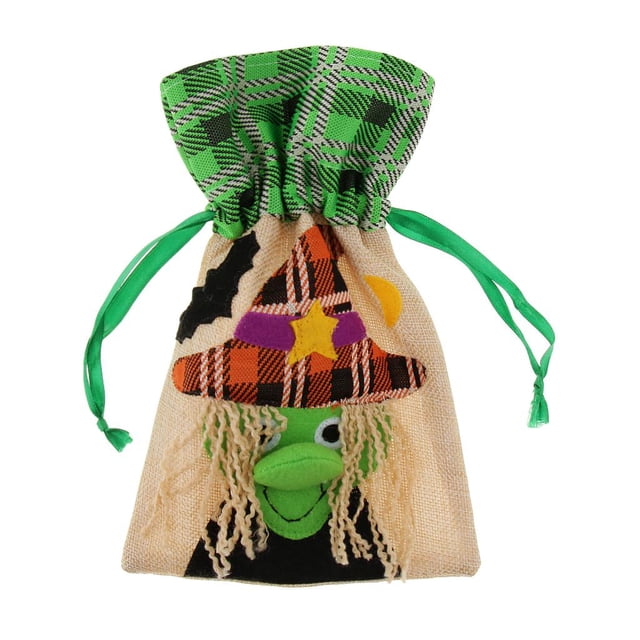 Cubierta de la botella de vino de Halloween tapa de la botella de vino de halloween cubierta cena fiesta mesa decoración de fiesta bruja Bruja Magideal Cubierta de la botella de vino de Halloween