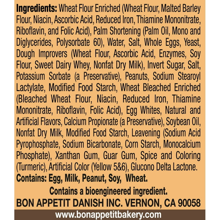 Bon Appetit Bear Claw Danish, 5 oz