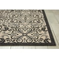 thumbnail image 4 of Nourison Caribbean Indoor/Outdoor Ivory/Charcoal 3'11" x 5'11" Area Rug, (4x6), 4 of 7