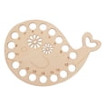 thumbnail image 5 of Toyvian Lightweight Wooden Thread Organizer Plate Brown Embroidery Floss Holder for Cross and Needlework, 5 of 8