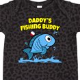 thumbnail image 4 of Inktastic Daddy's Fishing Buddy (blue) Boys or Girls Baby Bodysuit, 4 of 5