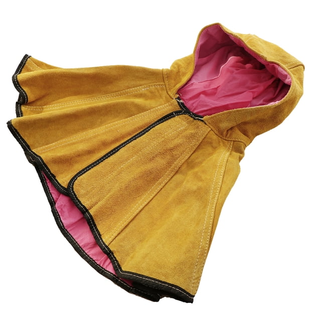 Cabeza de soldador de soldadura de cuero Cabeza de trabajo Sunnimix Sombrero de soldador de piel de vaca