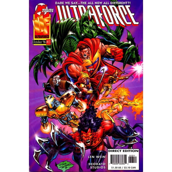 UltraForce (Vol. 2) #13 VF ; Malibu Comic Book