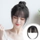 thumbnail image 4 of Peluca con flequillo, extensiones de cabello natural sin marcas y con patillas., 4 of 6