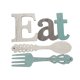 thumbnail image 3 of Toystoory 3 unids/set tenedor y cuchara colgante decoración de pared cocina comer signo hogar interior comedor comer placa decorativa colgante, 3 of 6