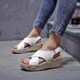 thumbnail image 4 of VerPetridure Low-top Exports Increased Rubber Viscose Shoes Side Air Rear Air Women's Sandals Summer Casual Shoes, 4 of 6