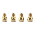 thumbnail image 1 of Advancent 1 Pair Bike Fixie Pedal Extender Screws Extension Adapters Oro 2piezas, 1 of 6
