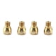 thumbnail image 1 of 1 par de adaptadores extensores de pedal Naiovety para bicicleta tornillos de extensión Oro 2piezas, 1 of 6