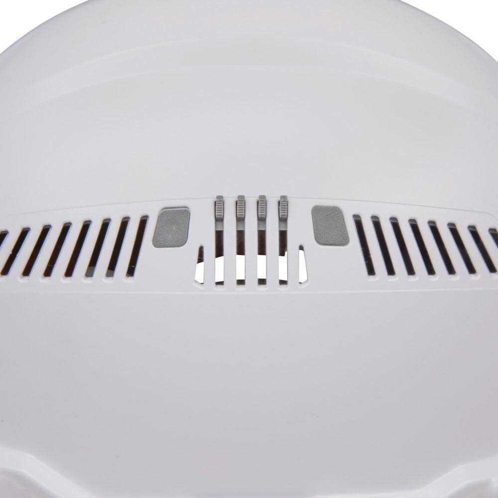 Klein Tools 60113RL Vented Cap-Style Hard Hat with Rechargeable Headlamp - White