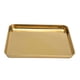 thumbnail image 1 of Stainless Steel Flat Bottom Rectangular Tray for Restaurant & Home Use, 1 of 5