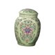 thumbnail image 5 of Jarrón de cerámica para flores, tarro de jengibre de , tarro de almacenamiento de té, pieza decorativa para el hogar, exhibición de bodas en verde Gloria tarro de jengibre, 5 of 9
