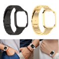 thumbnail image 2 of Qisuw Watch Bands Strap for Watch lite 3 / for Watch 3 Smartwatch Sweatproof Stainless Steel Wristband Bracelet Waterproof, 2 of 21