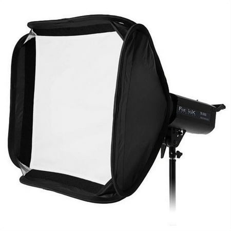 Image of Fotodiox SB-Fldbl-20x20-Comet 20 x 20 in. Pro Foldable Softbox Plus Grid with Comet Speedring for Comet Dynalite & Compatible Strobes