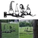 thumbnail image 2 of Jardín Decorativas De Duende De Metal, Estacas De Árbol De Patio De Silueta De Duende Negro Para Decoración De Jardín De Árboles Al Aire Libre Vogacara HA043051-05, 2 of 6