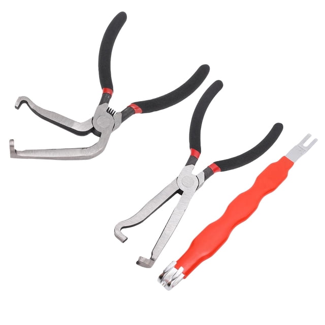 4 Pcs Electrical Connector Separator Plier Set High Carbon Steel Disconnect Tool Kit for Automotive