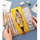 thumbnail image 4 of Estuche de lápices de gran capacidad para estudiantes, suministros escolares Kawaii, bolsa de almacenamiento de lápices, caja de bolígrafos grande, papelería, 4 of 4
