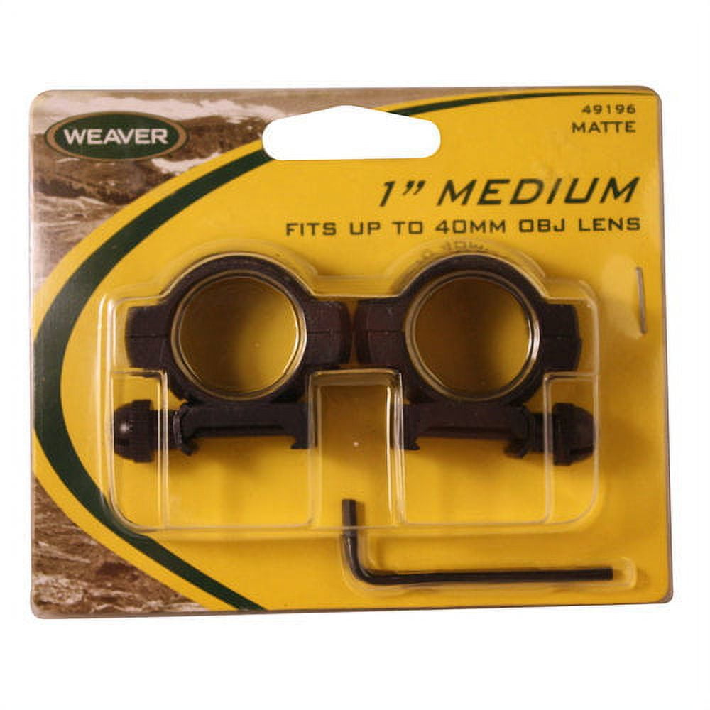 WEAVER■1インチ”MDEIUM マウントリング■ウィーバー 49046 WEAVER□1インチ”MDEIUM マウントリング□ウィーバー 49046