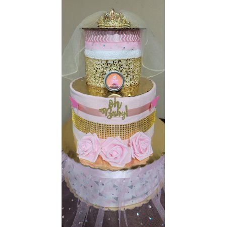 Diapers Cake- Pink Princess