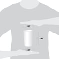 thumbnail image 3 of UNIQ 16 oz White Paper Drink Cups - 90mm - 1000/Case, 3 of 3